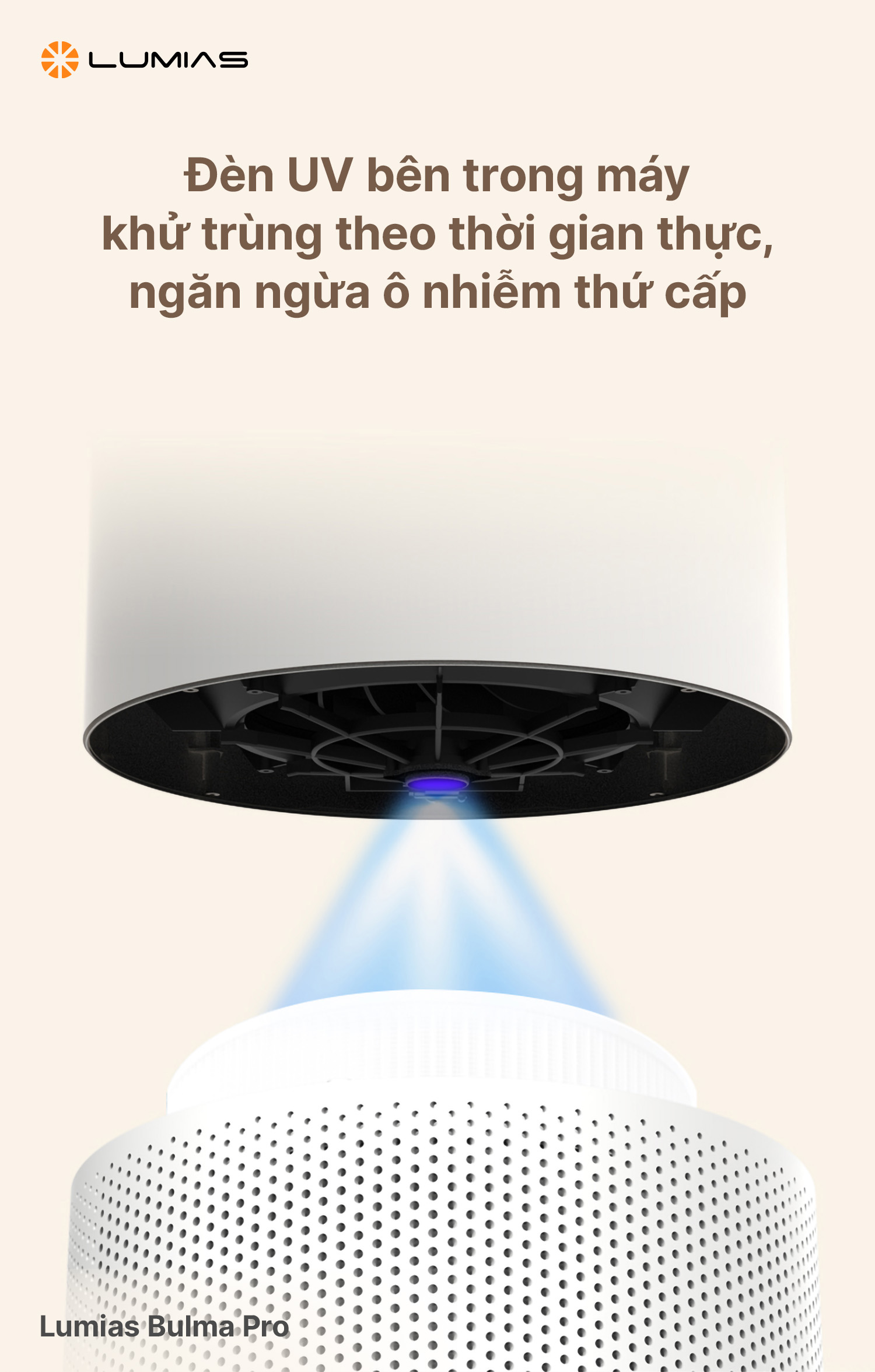 Đặc điểm máy lọc không khí Lumias Bulma Pro