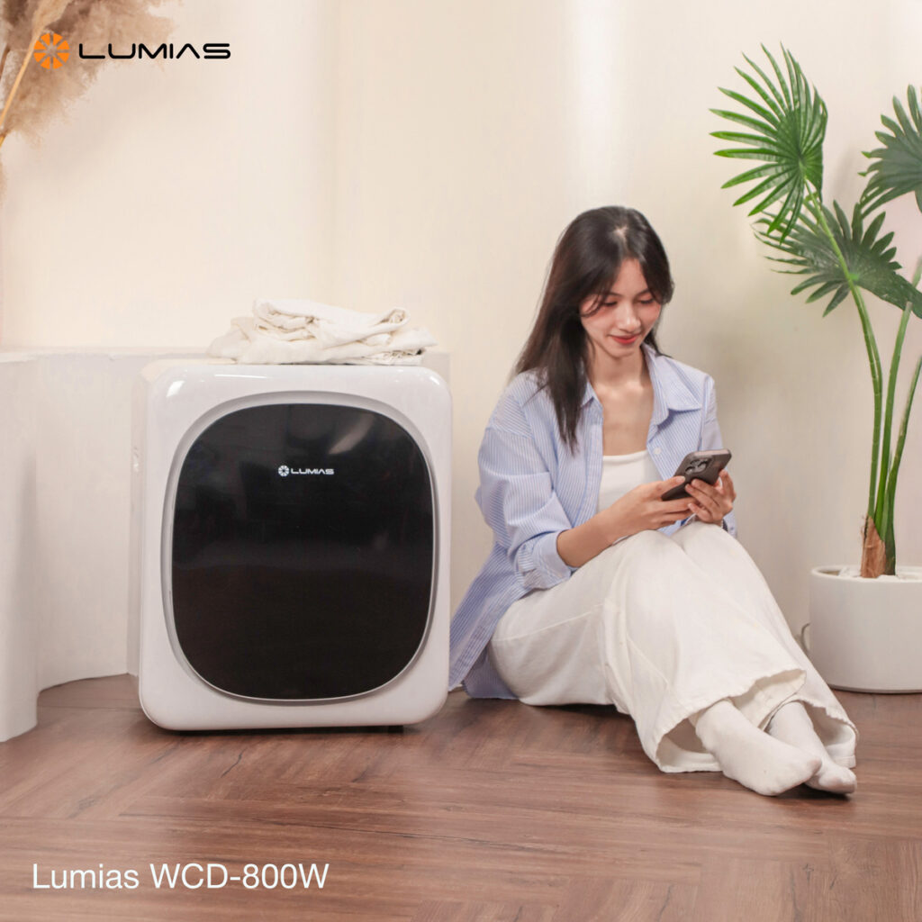 Máy sấy quần áo Lumias WCD-800W