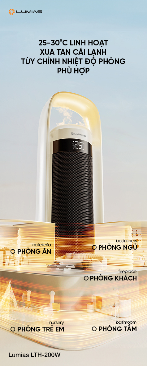 Lumias LTH-200W phù hợp mọi không gian