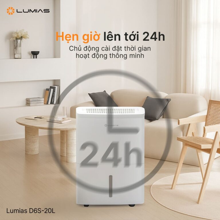 Lumias D6S-20L hẹn giờ thông minh