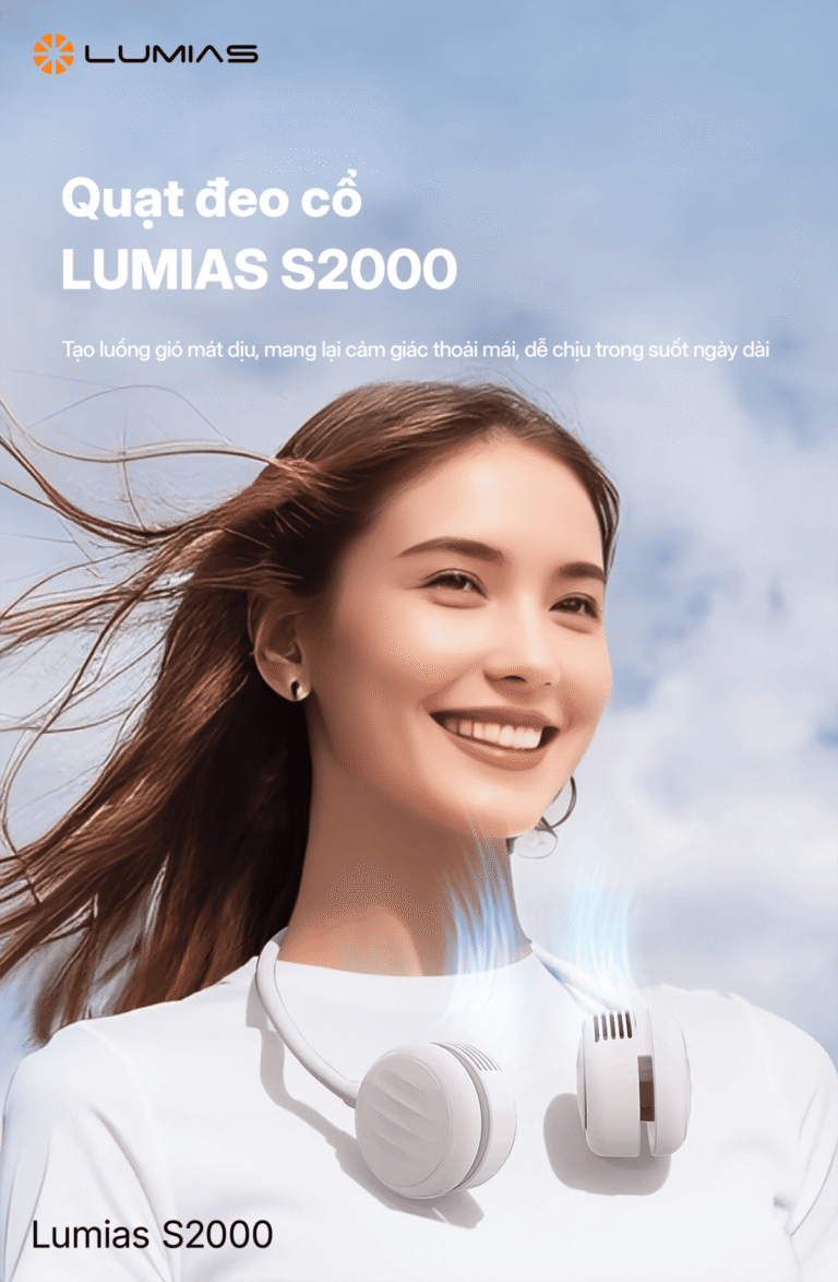 Quạt đeo cổ Lumias S2000