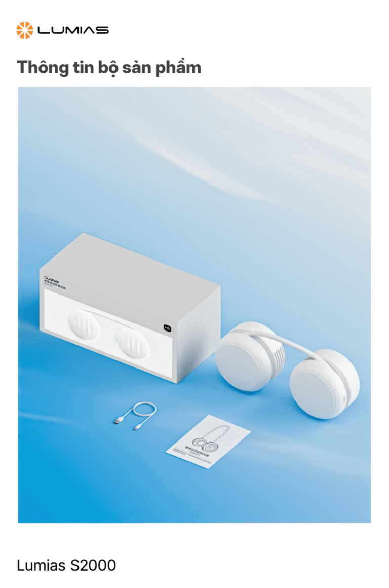 Quạt đeo cổ Lumias S2000