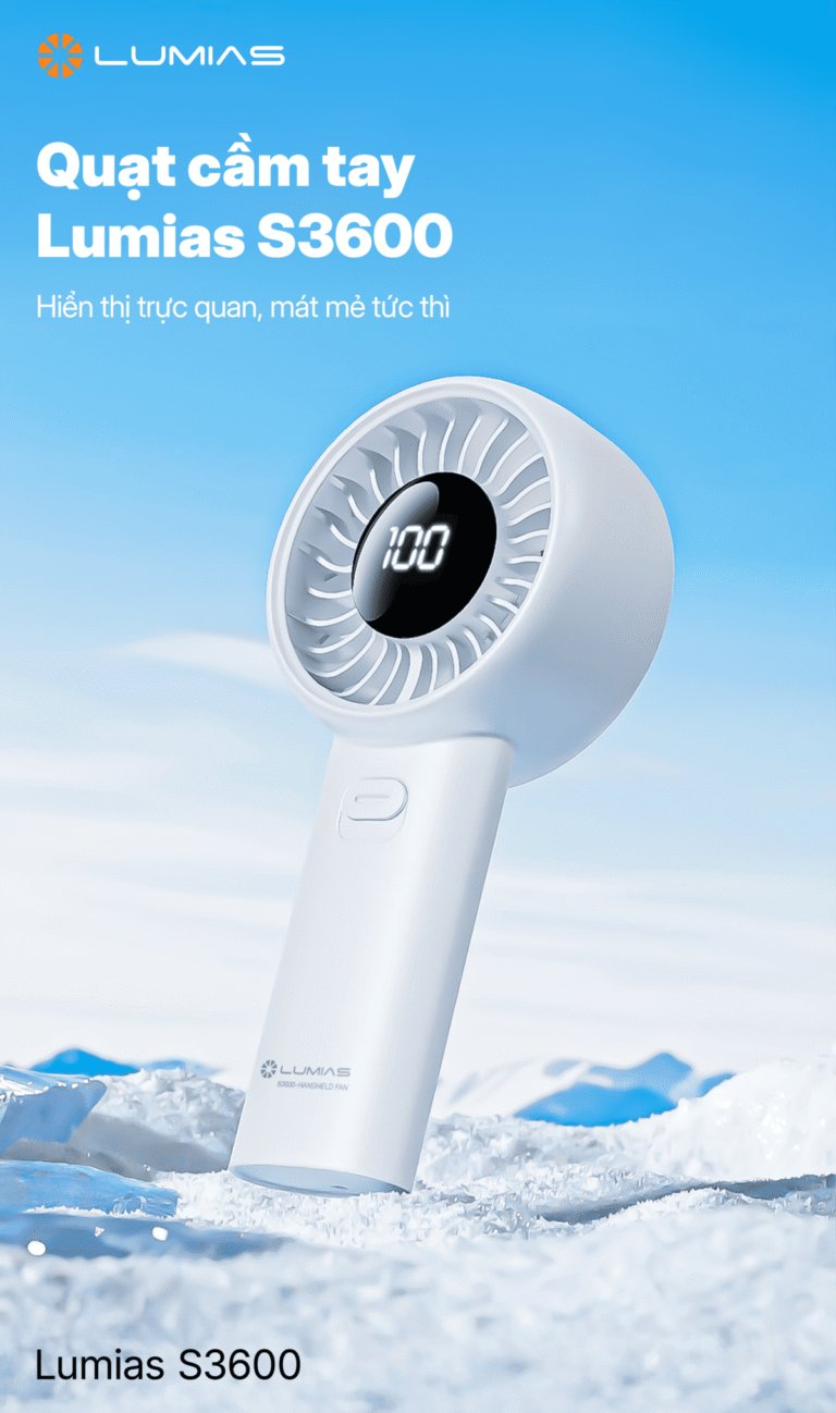 Quạt cầm tay Lumias S3600