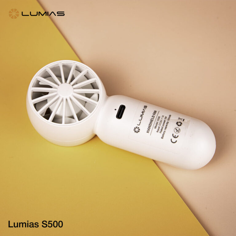 Quạt cầm tay mini Lumias S500 đầu cắm sạc