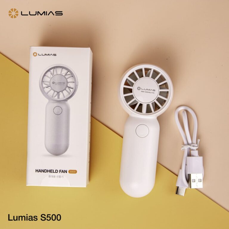 Quạt cầm tay mini Lumias S500 phụ kiện