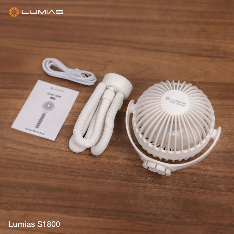 Quạt mini Lumias S1800 phụ kiện